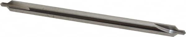 Hertel - #3 Plain Cut 82° Incl Angle Solid Carbide Combo Drill & Countersink - Exact Tooling