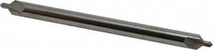 Hertel - #5 Plain Cut 90° Incl Angle Solid Carbide Combo Drill & Countersink - Exact Tooling