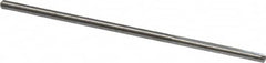 Hertel - #55, 0.052", 140° Point, Solid Carbide Straight Flute Drill Bit - Exact Tooling