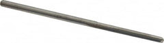 Hertel - #50, 0.07", 140° Point, Solid Carbide Straight Flute Drill Bit - Exact Tooling