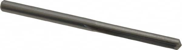 Hertel - #31, 0.12", 140° Point, Solid Carbide Straight Flute Drill Bit - Exact Tooling