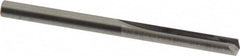 Hertel - #25, 0.1495", 140° Point, Solid Carbide Straight Flute Drill Bit - Exact Tooling