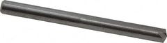 Hertel - #5, 0.2055", 140° Point, Solid Carbide Straight Flute Drill Bit - Exact Tooling
