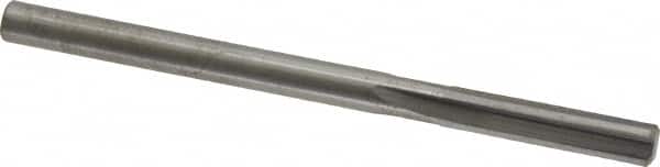 Hertel - 0.1865" Solid Carbide 4 Flute Chucking Reamer - Straight Flute, 0.1865" Straight Shank, 7/8" Flute Length, 2-3/4" OAL - Exact Tooling