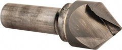 Hertel - 1-1/4" Head Diam, 3/4" Shank Diam, 1 Flute 90° Solid Carbide Countersink - Exact Tooling