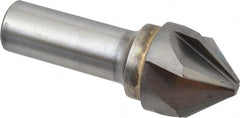 Hertel - 1-1/4" Head Diam, 3/4" Shank Diam, 6 Flute 90° Solid Carbide Countersink - Exact Tooling