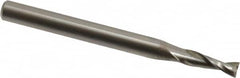 Onsrud - 3/16" Cutting Diam x 5/8" Length of Cut, 2 Flute, Upcut Spiral Router Bit - Uncoated, Right Hand Cut, High Speed Steel, 2-7/8" OAL x 1/4" Shank Diam, Double Edge, 19 to 32° Helix Angle - Exact Tooling