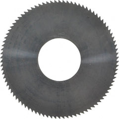 Made in USA - 1-3/4" Diam x 0.01" Blade Thickness x 5/8" Arbor Hole Diam, 90 Tooth Slitting and Slotting Saw - Arbor Connection, Solid Carbide, Concave Ground - Exact Tooling