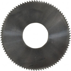 Made in USA - 1-3/4" Diam x 0.016" Blade Thickness x 5/8" Arbor Hole Diam, 90 Tooth Slitting and Slotting Saw - Arbor Connection, Solid Carbide, Concave Ground - Exact Tooling