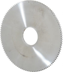 Made in USA - 2" Diam x 1/16" Thick, 1/2" Arbor Hole Diam, 110 Teeth, Solid Carbide Jeweler's Saw - Uncoated - Exact Tooling