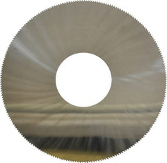 Made in USA - 3" Diam x 0.035" Blade Thickness, 1" Arbor Hole Diam, 230 Teeth, Solid Carbide Jeweler's Saw - Uncoated - Exact Tooling