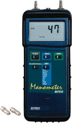 Extech - 29 Max psi, 2% Accuracy, Differential Pressure Manometer - Exact Tooling