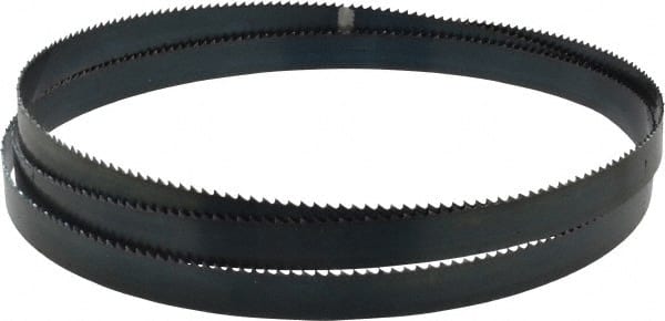 Starrett - 6 TPI, 7' 9" Long x 3/4" Wide x 0.032" Thick, Welded Band Saw Blade - Carbon Steel, Toothed Edge, Raker Tooth Set, Flexible Back, Contour Cutting - Exact Tooling
