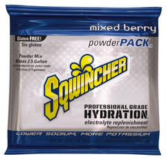Sqwincher - 23.83 oz Pack Mixed Berry Activity Drink - Powdered, Yields 2.5 Gal - Exact Tooling