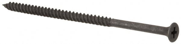 Value Collection - #10, 4" OAL, Phillips Drive Bugle Head, Steel Drywall Screws - Black Phosphate Finish, Grade 1018 - Exact Tooling