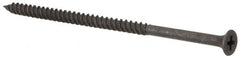 Value Collection - #10, 4" OAL, Phillips Drive Bugle Head, Steel Drywall Screws - Black Phosphate Finish, Grade 1018 - Exact Tooling