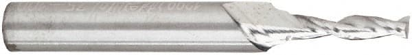 Freud - 1/8" Cutting Diam x 1/2" Length of Cut, 2 Flute, Upcut Spiral Router Bit - Solid Carbide, 2" OAL x 1/4" Shank Diam, Cut-Out - Exact Tooling
