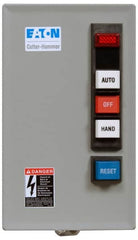Eaton Cutler-Hammer - 208 Coil VAC, 90 Amp, NEMA Size 3, Nonreversible Enclosed Enclosure NEMA Motor Starter - 25 hp at 1 Phase, 1 Enclosure Rating - Exact Tooling