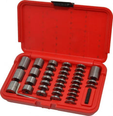 SPI - 36 Piece, 0.05 to 1", Steel Spacer Block Set - Round, 0.0001" Tolerance - Exact Tooling