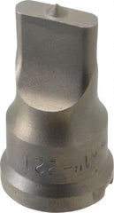 Cleveland Steel Tool - 5/16 Inch Wide Oblong Ironworker Punch - 1-7/32 Inch Body Diameter, 1-3/8 Inch Head Diameter, 2-3/8 Inch Overall Length - Exact Tooling