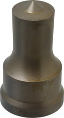 Cleveland Steel Tool - 1-1/16 Inch Diameter Round Ironworker Punch - 1-17/32 Inch Body Diameter, 1-11/16 Inch Head Diameter, 2-11/16 Inch Overall Length - Exact Tooling