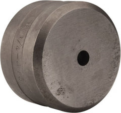 Cleveland Steel Tool - 1/4 Inch Diameter Round Ironworker Die - 1-13/16 Inch Head Diameter, 1-1/8 Inch Head Height - Exact Tooling