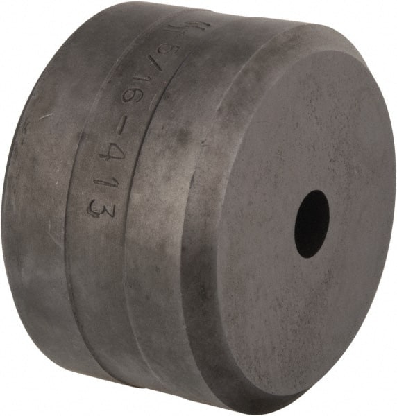 Cleveland Steel Tool - 5/16 Inch Diameter Round Ironworker Die - 1-13/16 Inch Head Diameter, 1-1/8 Inch Head Height - Exact Tooling