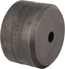 Cleveland Steel Tool - 5/16 Inch Diameter Round Ironworker Die - 1-13/16 Inch Head Diameter, 1-1/8 Inch Head Height - Exact Tooling