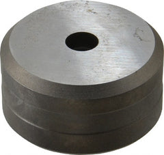 Cleveland Steel Tool - 13/32 Inch Diameter Round Ironworker Die - 2 Inch Head Diameter, 1 Inch Head Height - Exact Tooling