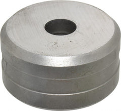 Cleveland Steel Tool - 17/32 Inch Diameter Round Ironworker Die - 2 Inch Head Diameter, 1 Inch Head Height - Exact Tooling