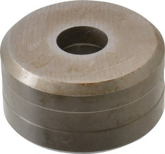 Cleveland Steel Tool - 5/8 Inch Diameter Round Ironworker Die - 2 Inch Head Diameter, 1 Inch Head Height - Exact Tooling