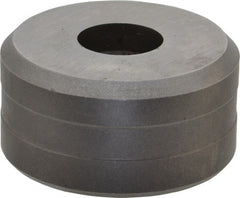 Cleveland Steel Tool - 23/32 Inch Diameter Round Ironworker Die - 2 Inch Head Diameter, 1 Inch Head Height - Exact Tooling