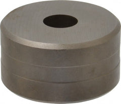 Cleveland Steel Tool - 11/16 Inch Diameter Round Ironworker Die - 2-3/8 Inch Head Diameter, 1-1/4 Inch Head Height - Exact Tooling