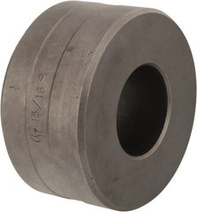 Cleveland Steel Tool - 15/16 Inch Diameter Round Ironworker Die - 2-3/8 Inch Head Diameter, 1-1/4 Inch Head Height - Exact Tooling