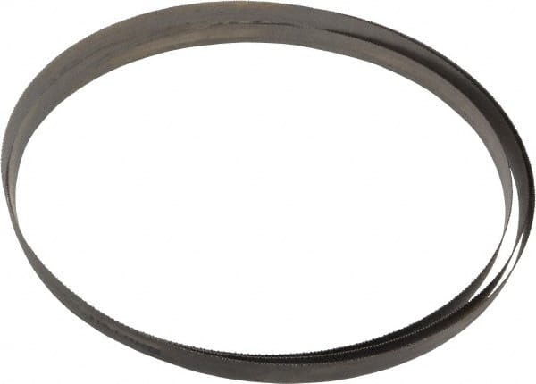 Starrett - 10 to 14 TPI, 14' 6" Long x 1" Wide x 0.035" Thick, Welded Band Saw Blade - Bi-Metal, Toothed Edge, Raker Tooth Set, Contour Cutting - Exact Tooling