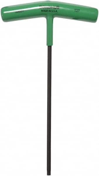 Bondhus - T27 Standard Torx Key - T-Handle Cushion Grip, Protanium High Torque Steel - Exact Tooling