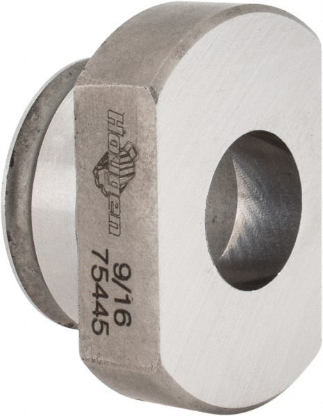 Hougen - 9/16 Inch Diameter Hydraulic Punch Press Die - Round - Exact Tooling