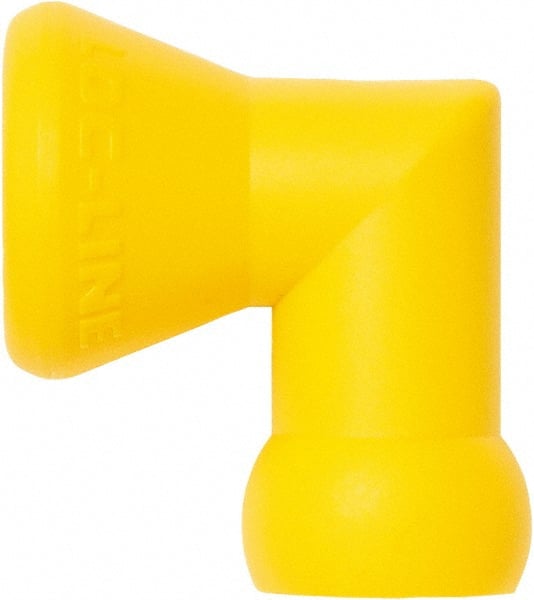 Loc-Line - 1/4" Hose Inside Diam, Coolant Hose Elbow - For Use with Loc-Line Modular Hose System - Exact Tooling