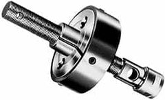 Procunier - Series 1-AL, 36 TPI, 1/2 Inch Right Hand Thread, Lead Screw Assembly - Includes Cap, Hardened and Ground Lead Screw, Split Lead Screw Nut, Thru-Grip Tap Holder and Wiper Oiler - Exact Tooling