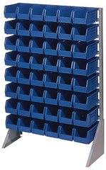 Akro-Mils - 250 Lb Capacity, 14-1/2" Deep x 36" Wide x 53" High, Steel Pick Rack - 1 Side - Exact Tooling