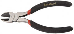 Blackhawk by Proto - 6-1/2" OAL, 10 AWG Capacity, Diagonal Cutter - 13/16" Jaw Length x 7/8" Jaw Width, Cushion Grip Handle - Exact Tooling