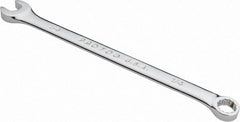 Proto - 1/4" 12 Point Combination Wrench - 5-3/8" OAL, Steel, Chrome Finish - Exact Tooling