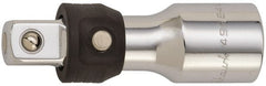 Blackhawk by Proto - 1/2" Drive Locking Socket Extension - 3" OAL, Nickel Chrome Finish - Exact Tooling