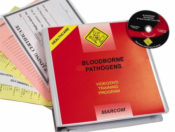 Marcom - Bloodborne Pathogens in Healthcare Facilities, Multimedia Training Kit - 27 Minute Run Time DVD, English and Spanish - Exact Tooling