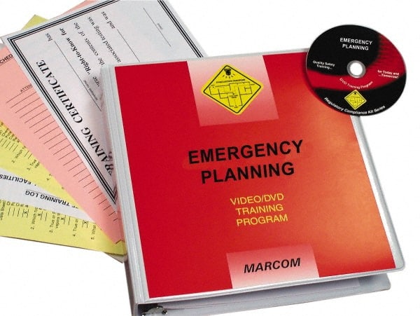 Marcom - Emergency Planning, Multimedia Training Kit - DVD, English - Exact Tooling