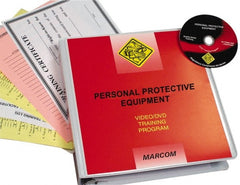Marcom - Personal Protective Equipment, Multimedia Training Kit - 18 Minute Run Time DVD, English and Spanish - Exact Tooling