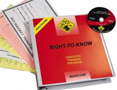 Marcom - Right to Know for Healthcare Facilities, Multimedia Training Kit - 21 Minute Run Time DVD, English and Spanish - Exact Tooling