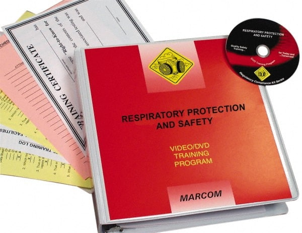 Marcom - Respiratory Protection and Safety, Multimedia Training Kit - DVD, English - Exact Tooling
