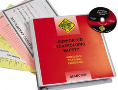 Marcom - Supported Scaffolding Safety, Multimedia Training Kit - 20 Minute Run Time DVD, English and Spanish - Exact Tooling
