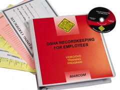 Marcom - OSHA Recordkeeping for Employees, Multimedia Training Kit - 14 Minute Run Time DVD, English and Spanish - Exact Tooling